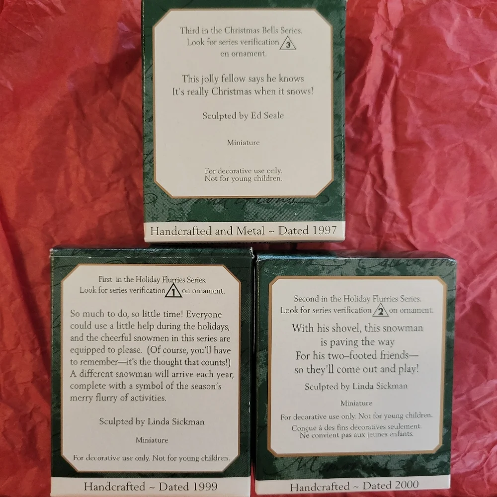 Hallmark keepsake miniature